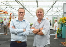 Frank van der Aar and Dümmen Orange's Ted van Dijk also came to take a look.